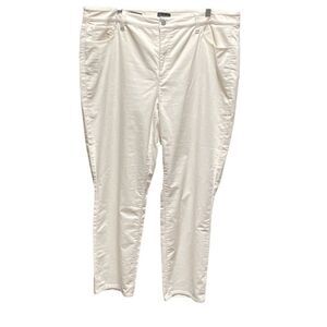 Talbots 18WP Velveteen straight leg pants slimming panel.